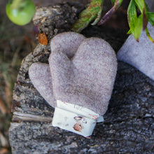 Lade das Bild in den Galerie-Viewer, Walkhandschuhe mit gemusterten Bündchen | La Dresseria