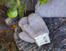 Lade das Bild in den Galerie-Viewer, Wollwalk Handschuhe Fäustlinge | La Dresseria