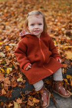 Lade das Bild in den Galerie-Viewer, Wollwalk Mantel Mädchen | La Dresseria