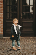 Lade das Bild in den Galerie-Viewer, Jacke aus Softshell, gefüttert mit Baumwolljersey - La Dresseria