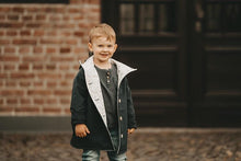 Lade das Bild in den Galerie-Viewer, Jacke aus Softshell, gefüttert mit Baumwolljersey - La Dresseria