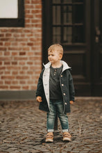 Lade das Bild in den Galerie-Viewer, Jacke aus Softshell, gefüttert mit Baumwolljersey - La Dresseria