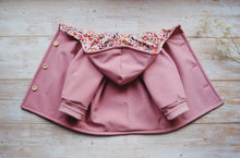 Lade das Bild in den Galerie-Viewer, Jacke aus Softshell, gefüttert mit Baumwolljersey - La Dresseria