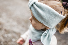 Lade das Bild in den Galerie-Viewer, Frühling Herbst Winter Wollwalk Stirnband Haarband gefüttert für Babys & Kinder | La Dresseria