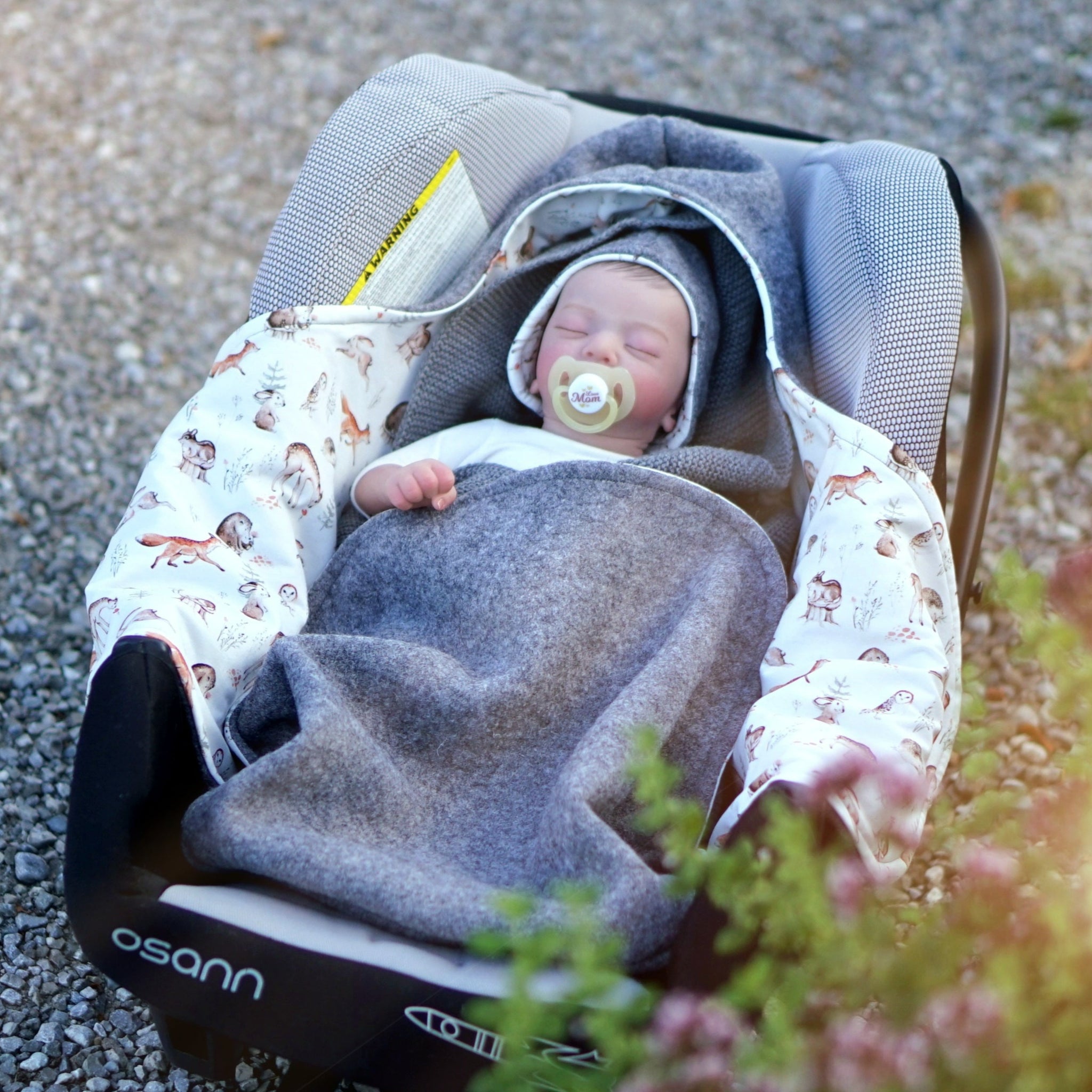 maxi cosi decke Wollwalk Einschlagdecke Jersey