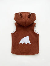 Lade das Bild in den Galerie-Viewer, Wollwalkweste Fuchs | La Dresseria
